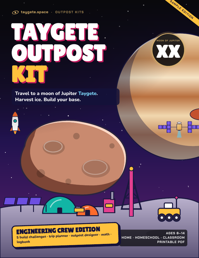 Taygete Outpost Kit sample, page cover